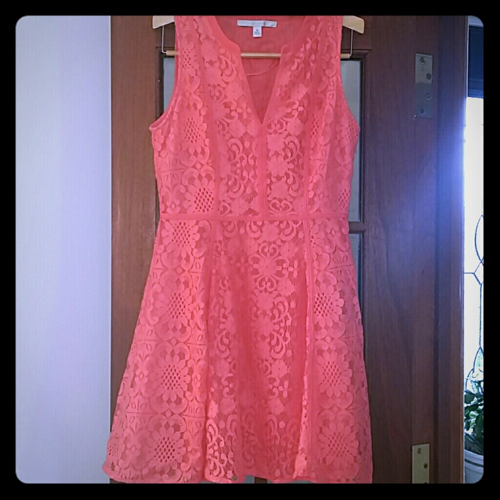 Lauren Conrad CORAL summer dress